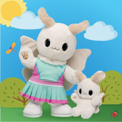 Sky Puppy Moth Stuffed Animal Athleisure Gift Set