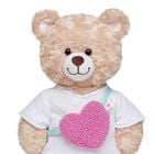 Pink Sherpa Heart Crossbody Bag | Build-A-Bear