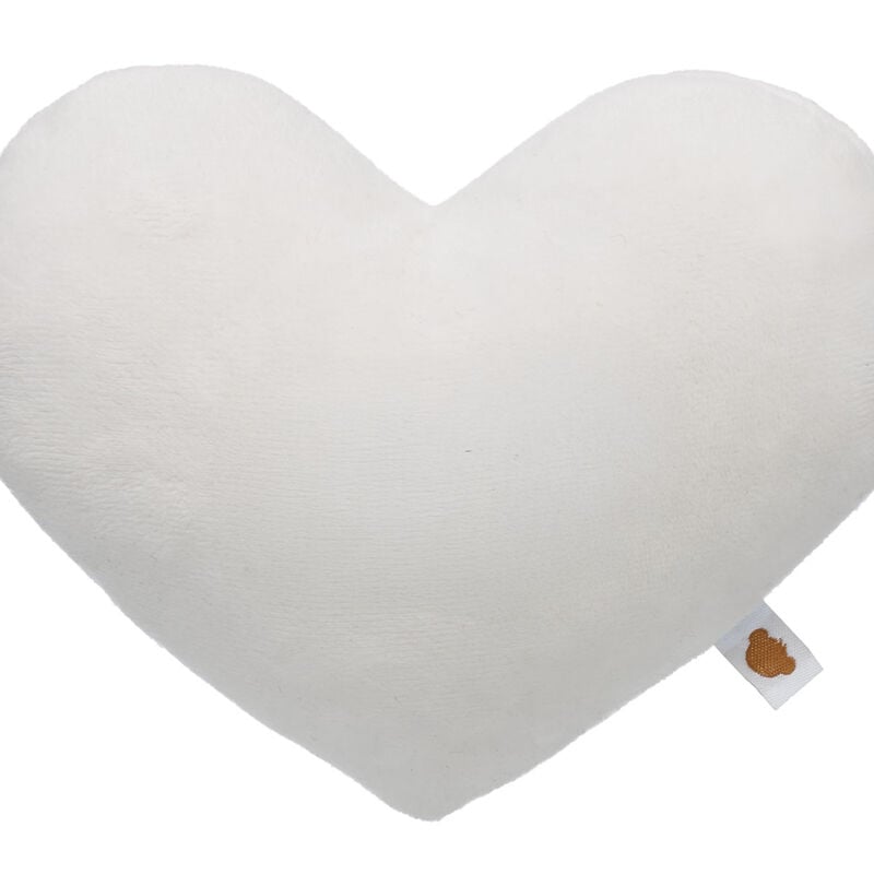 Online Exclusive Embroidered Gifting White Heart Wristie plush by Build-A-Bear