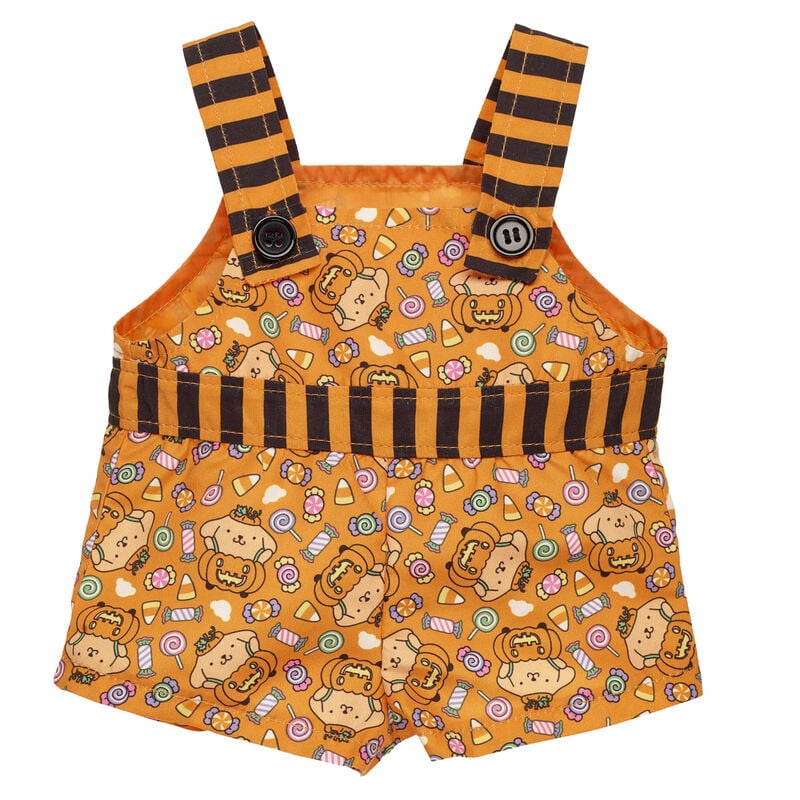Online Exclusive Sanrio® Hello Kitty® and Friends Pompompurin™ Halloween Overalls - Build-A-Bear Workshop®