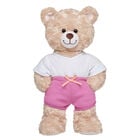 Pink Waffle Knit Shorts | Build-A-Bear