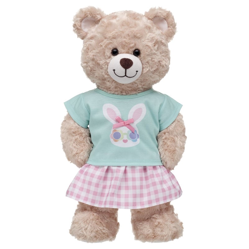 Gingham Bunny Easter Outfit 2 pc. by Build-A-Bear