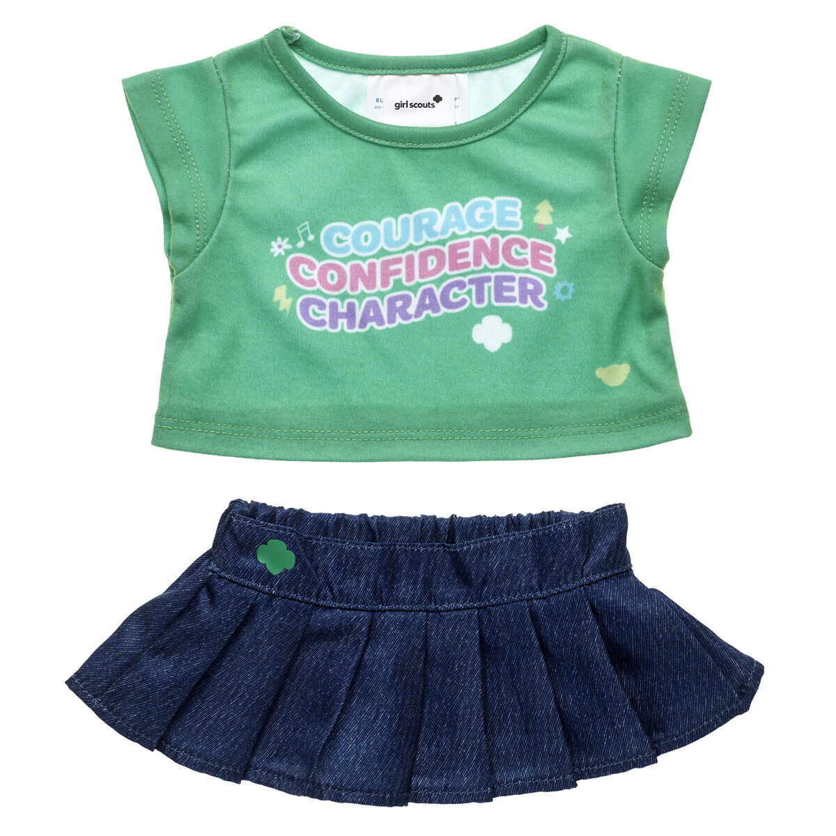 Girl Scout Denim Skirt Set