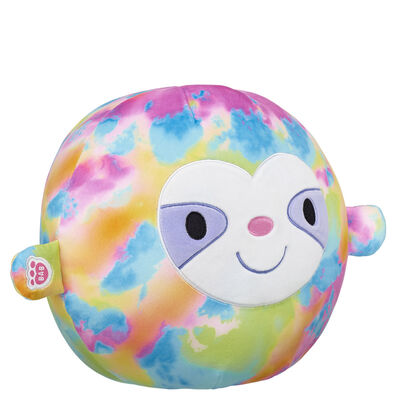 SKOOSHERZ&trade; Rainbow Sloth Stuffed Animal