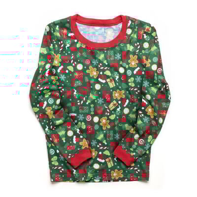 Build-A-Bear Pajama Shop™ Holiday Print Top - Adult