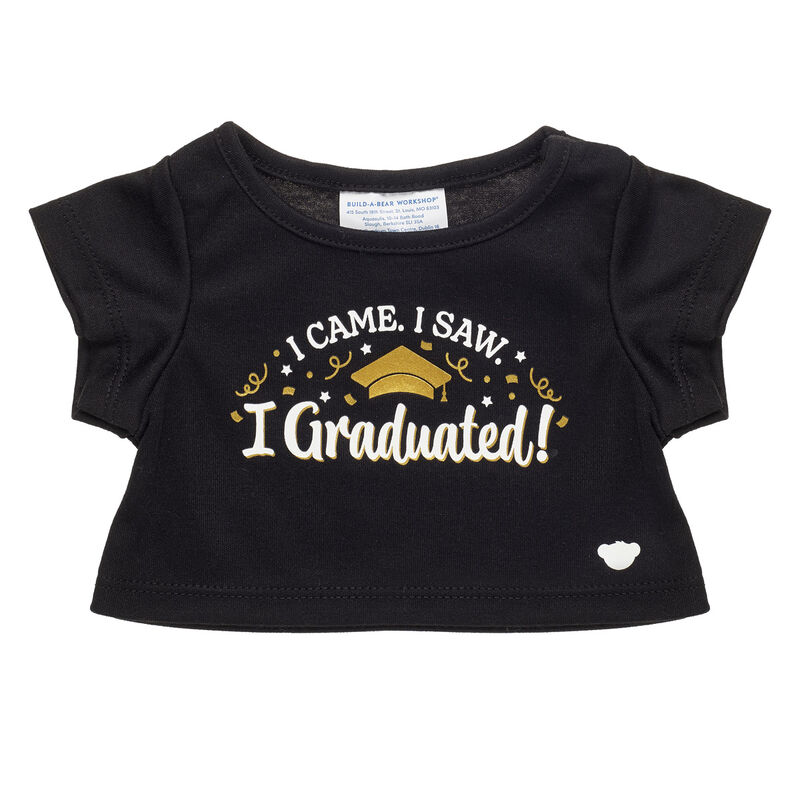 "I Came, I Saw, I Graduated" T-Shirt for Stuffed Animals - Build-A-Bear Workshop&reg;