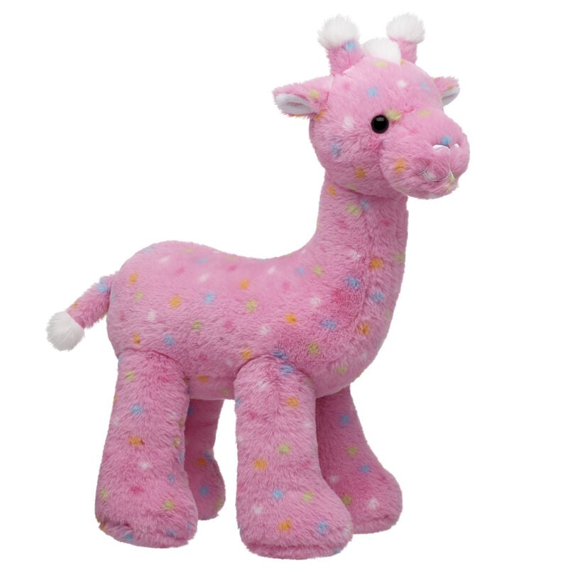 Pink Frosted Animal Cookie Giraffe Stuffed Animal plush by Build-A-Bear