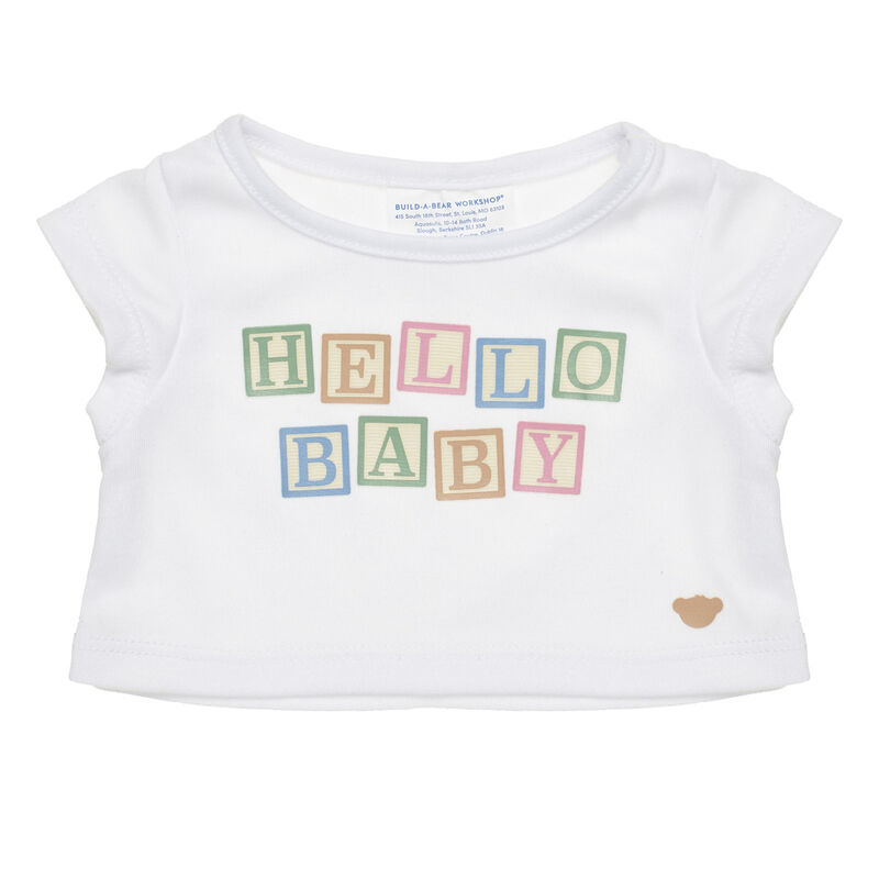 Online Exclusive Hello Baby T-Shirt - Build-A-Bear Workshop&reg;