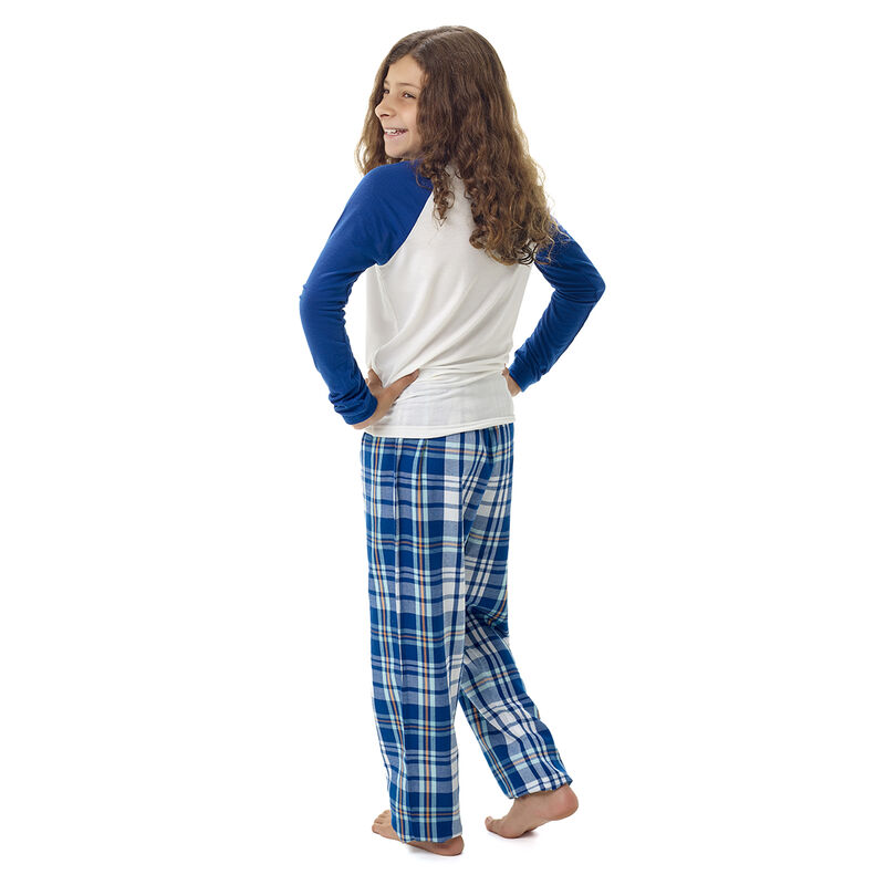 Build-A-Bear Pajama Shop™ Blue Plaid Pants - Toddler & Youth