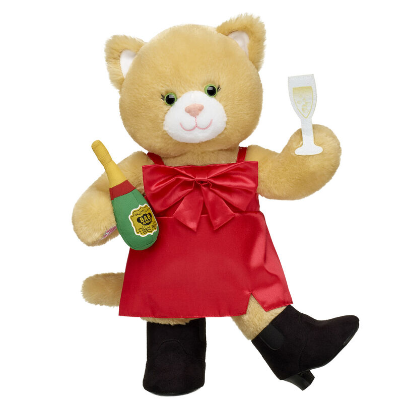 Online Exclusive Jennifur Cat Plush Red Dress Gift Set - Build-A-Bear Workshop&reg;