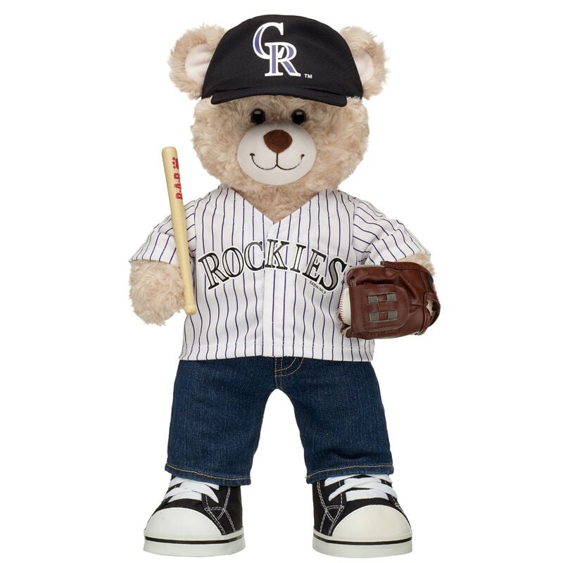 Happy Hugs Teddy Bear Colorado Rockies&trade; Gift Set - Build-A-Bear Workshop&reg;