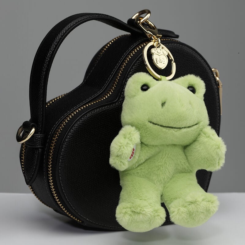 Spring Green Frog Plush Bag Charm by Build-A-Bear