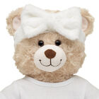 Online Exclusive White Plush Bow Headwrap - Build-A-Bear Workshop®