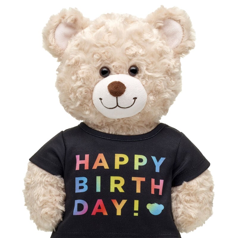 Plush Rainbow Happy Birthday Tee - Build-A-Bear Workshop&reg;