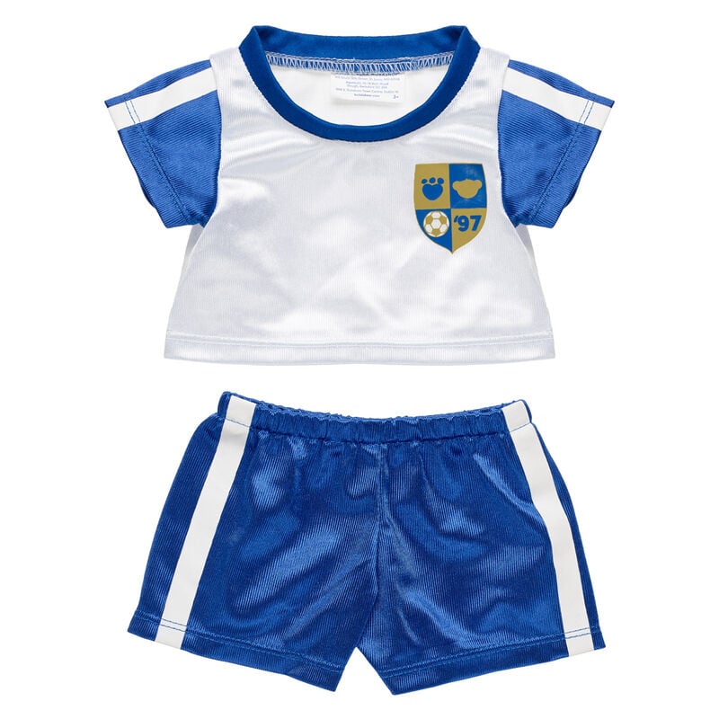 Blue Soccer Uniform for Stuffed Animals - Build-A-Bear Workshop&reg;
