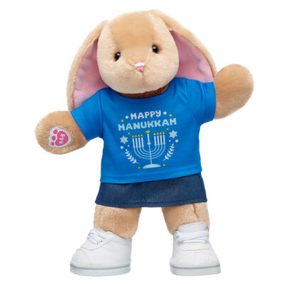 Pawlette&trade; Bunny Plush Hanukkah Gift Set