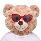 Fuchsia Heart Sunglasses