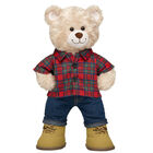 Happy Hugs Teddy Bear Tartan Gift Set - Build-A-Bear Workshop®