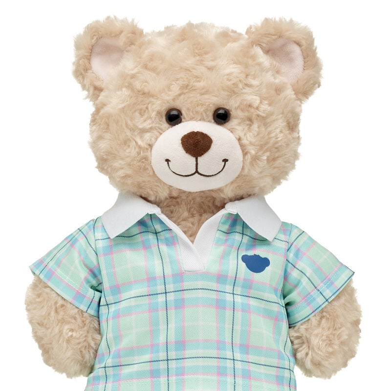 Online Exclusive Plaid Polo Shirt - Build-A-Bear Workshop&reg;