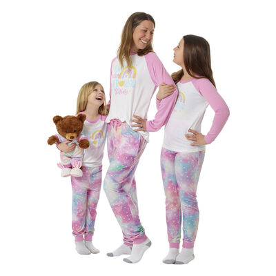 Build-A-Bear Pajama Shop™ Rainbow Galaxy Joggers - Toddler & Youth