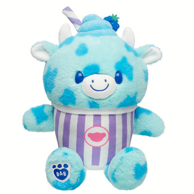 Blue Raspberry Cow Slushie Plushie
