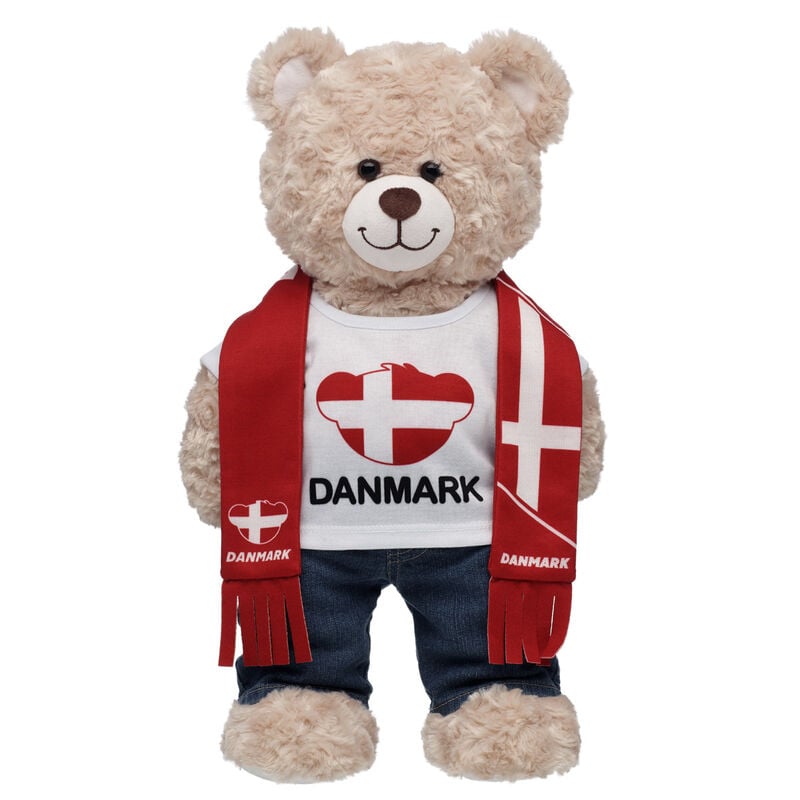Denmark Scarf and T-Shirt Set by Build-A-Bear