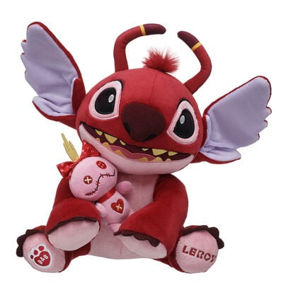 Disney Lilo & Stitch Leroy Plush with Valentine's Day Scrump Wristie