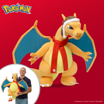 Giant-Sized Charizard Plush Bundle