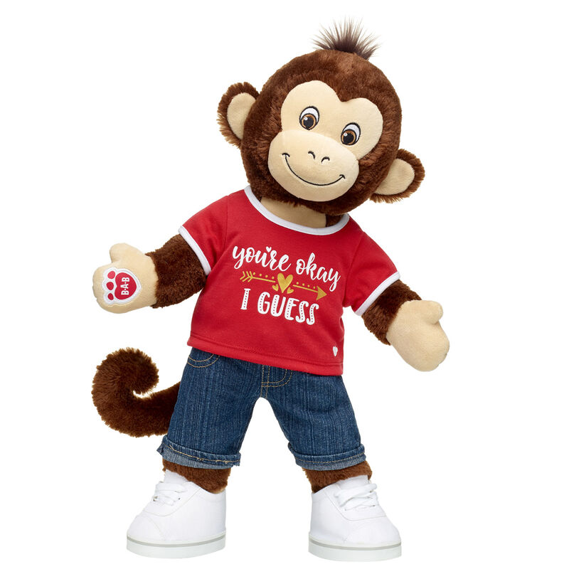 PELUCHE MONO SONRIENTE BUILD-A-BEAR