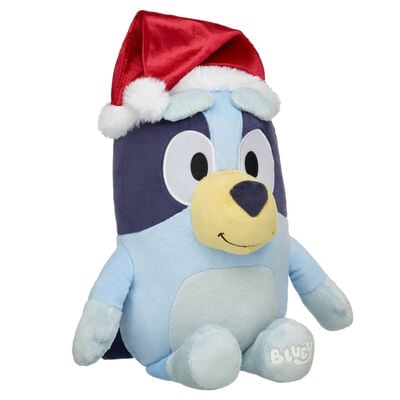 Bluey Plush Puppy Santa Gift Set