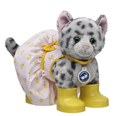 Promise Pets&trade; Ocicat Stuffed Animal Yellow Boots Gift Set