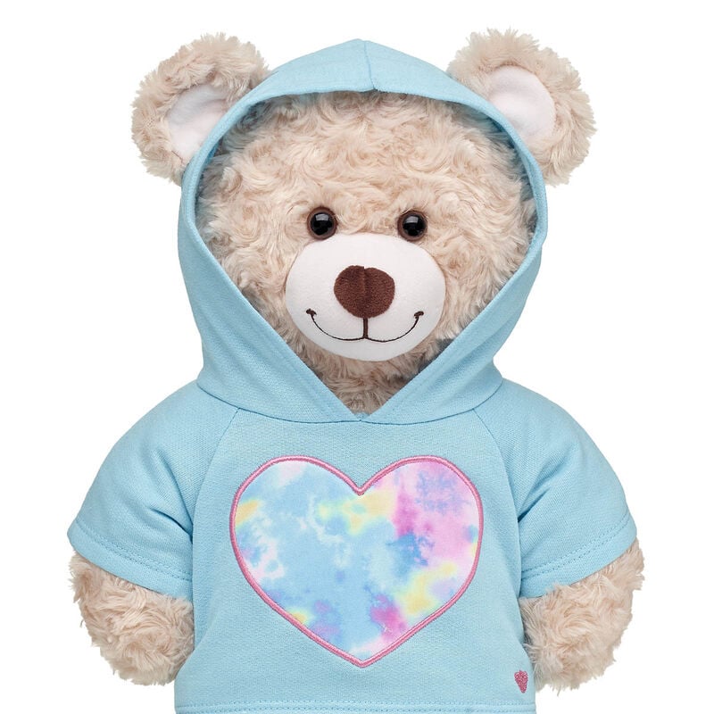 Tie-Dye Heart Hoodie
