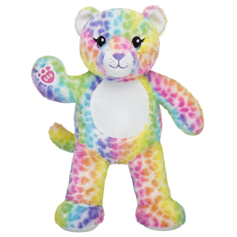 Run Wild Cheetah Rainbow Cheetah Stuffed Animal - Build-A-Bear Workshop&reg;