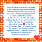 Build-A-Bear Foundation Commemorative Brick