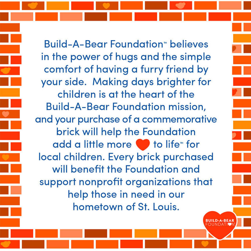 Build-A-Bear Foundation Commemorative Brick