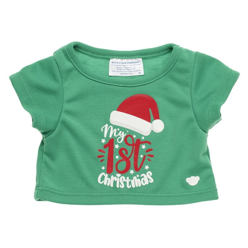My First Christmas T-Shirt for Stuffed Animals - Build-A-Bear Workshop&reg;