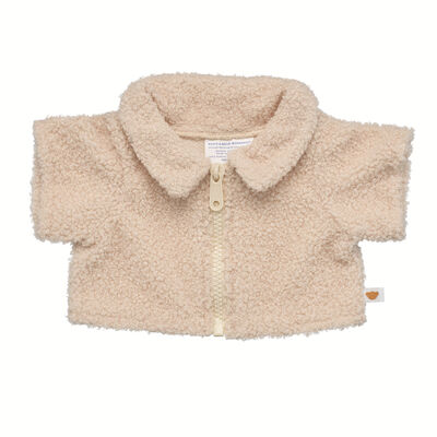 Mellow Moodies Cream Sherpa Jacket