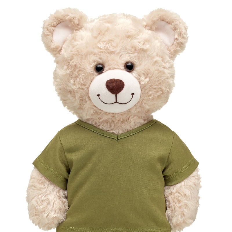Green V-Neck T-Shirt - Shop Online at Build-A-Bear®
