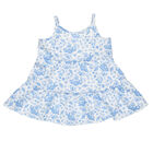 Blue Floral Dress