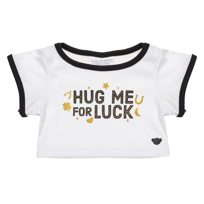 Online Exclusive "Hug Me for Luck" T-Shirt - Build-A-Bear Workshop&reg;