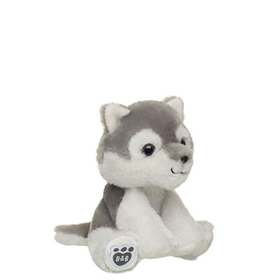 Build-A-Bear Mini Beans&reg; Wolf Pup Stuffed Animal 