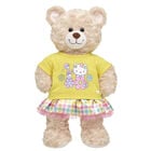 Spring Gingham Hello Kitty&reg; Stuffed Animal Skirt & T-Shirt Set - Build-A-Bear Workshop&reg;