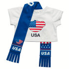 USA Scarf and T-Shirt Set by Build-A-Bear