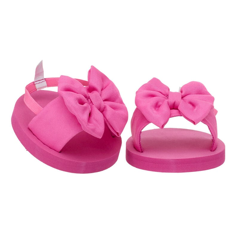 Pink Bow Sandals by Build-A-Bear