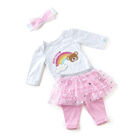 Pink Baby Tutu Outfit - Size 9 Months