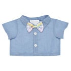 Chambray Shirt With Bow Tie for Stuffed Animals - Build-A-Bear Workshop&reg;