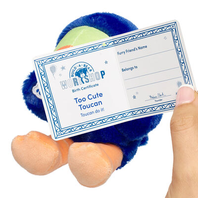 Build-A-Bear Mini Beans&reg; Too Cute Toucan Stuffed Animal