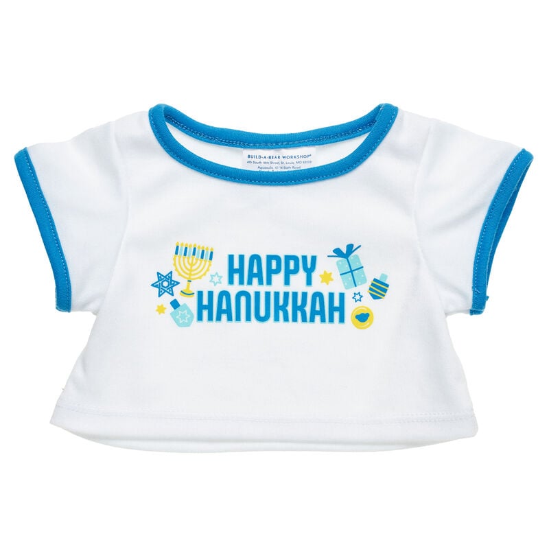 Online Exclusive Happy Hanukkah T-Shirt - Build-A-Bear Workshop®