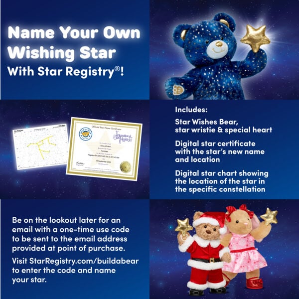 Star Wishes Wristie for Plush Toys | Build-A-Bear®