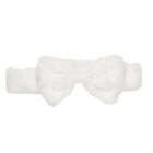 Online Exclusive White Plush Bow Headwrap - Build-A-Bear Workshop®